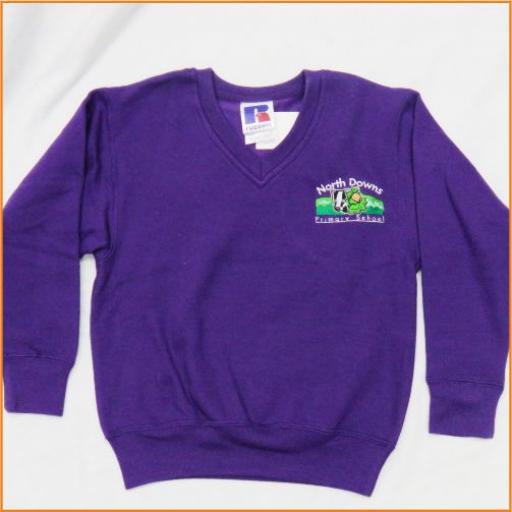 North Downs Sweatshirt - V Neck